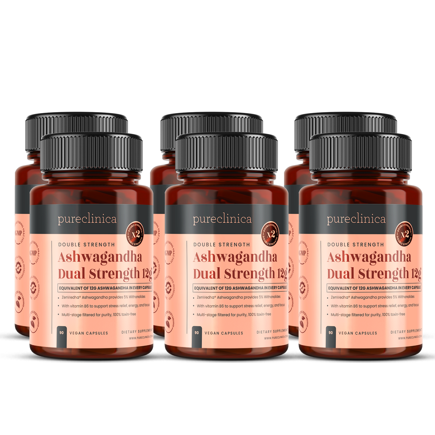 Ashwagandha (ZenVedha®) Dual Strength 12g