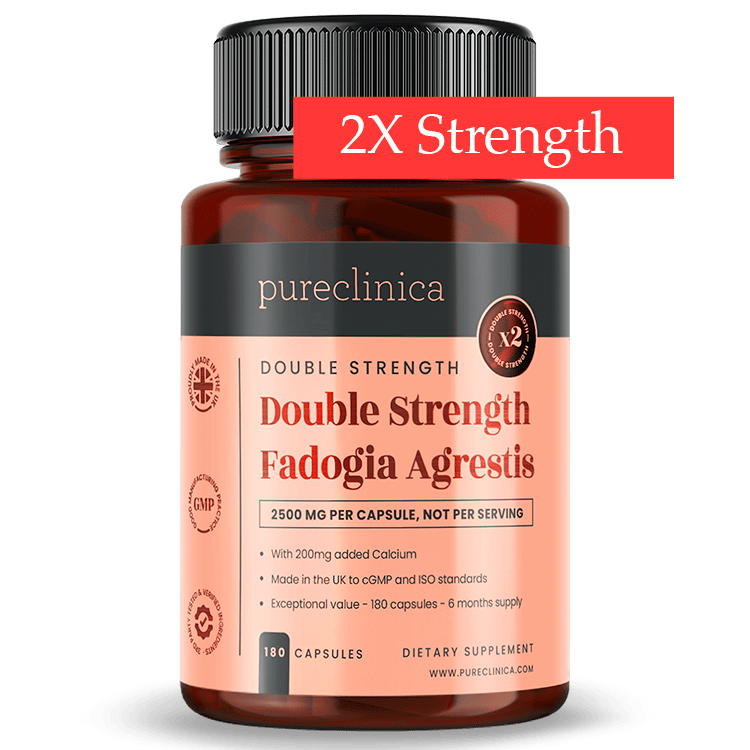 Double Strength Fadogia Agrestis 2500mg x 180 capsules