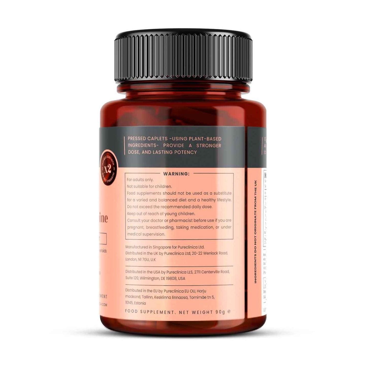 Reishi 5000mg with D3, Zinc, and Piperine