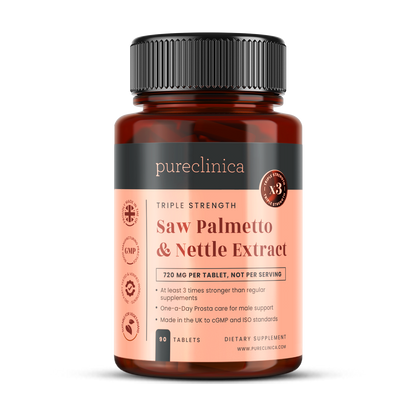 Saw Palmetto 3200mg + Nettle Extract x 90 tablets