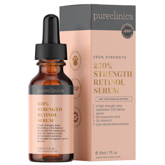 2.5x Strength Retinol Serum with HA & Vitamin E – 30ml / 1 fl oz