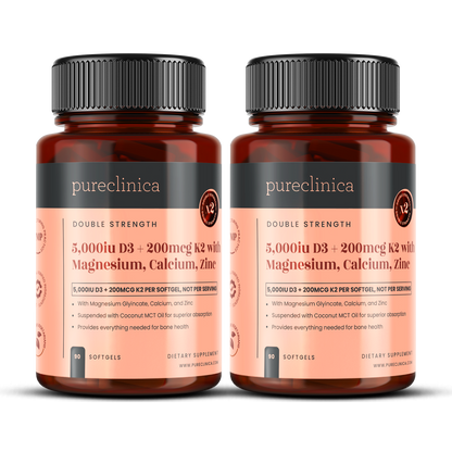 Vitamin D3 + K2 with Magnesium, Zinc, and Calcium