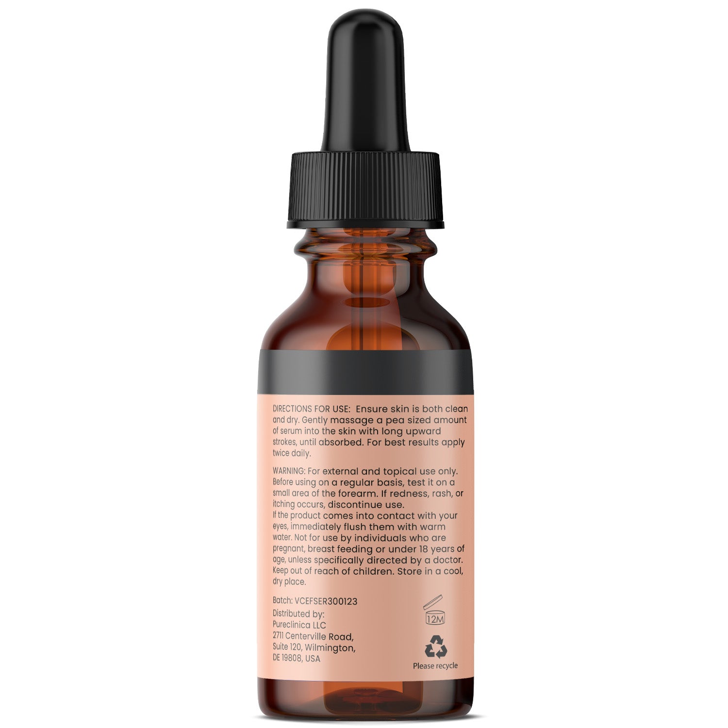 Triple Strength Vitamin C, E & Ferulic Acid Serum (w/Retinol