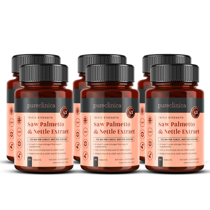 Saw Palmetto 3200mg + Nettle Extract x 90 tablets