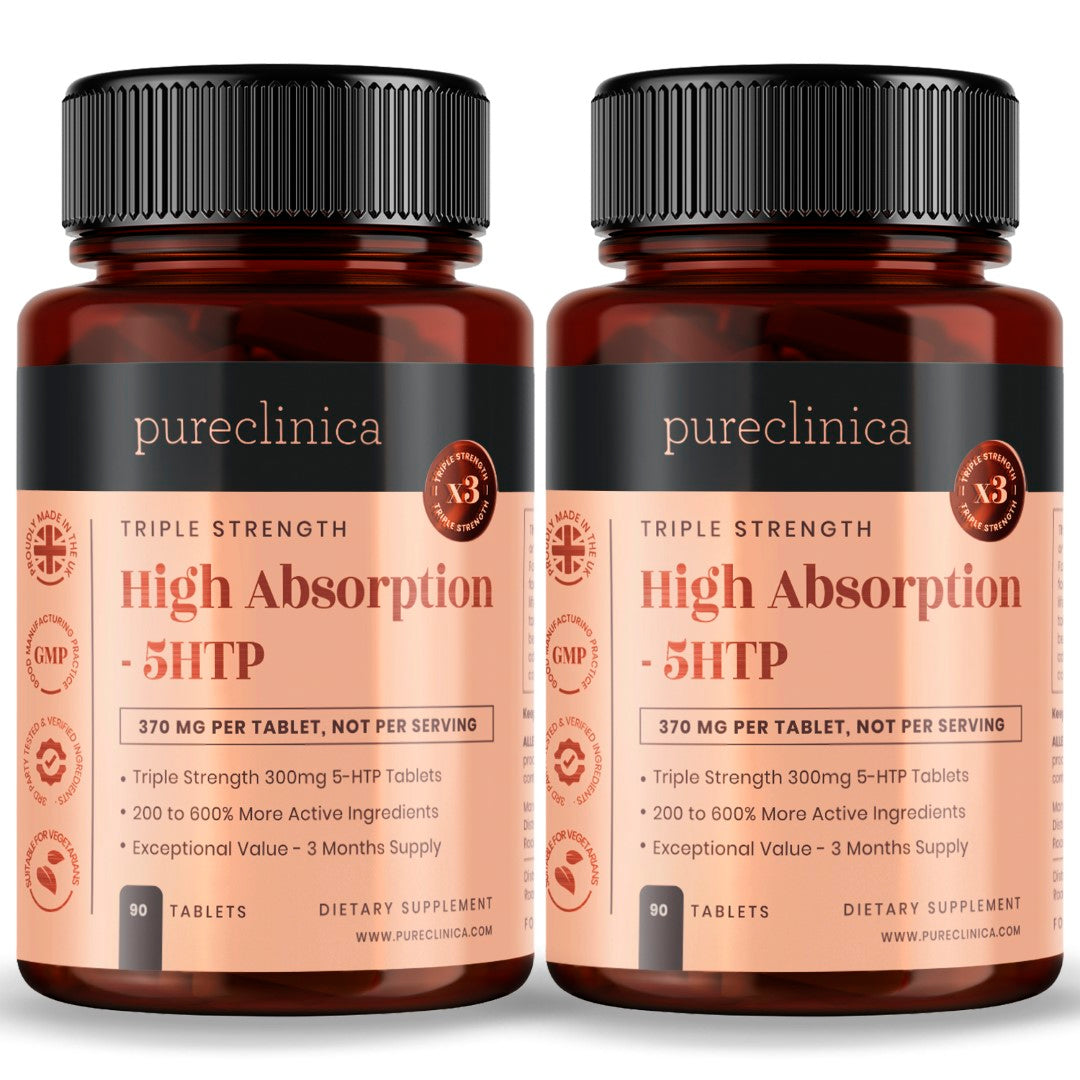 Triple Strength 5-HTP (300mg x 90 tablets) - High Absorption