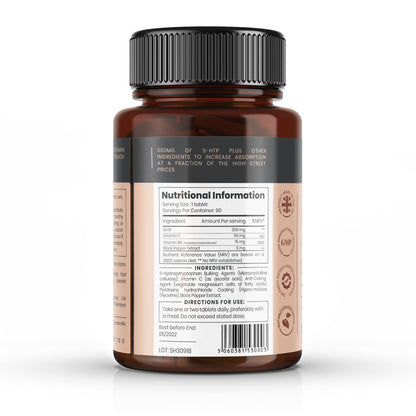 5-HTP High Absorption 300mg x 90 tablets