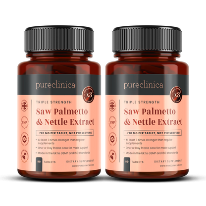 Saw Palmetto 3200mg + Nettle Extract x 90 tablets