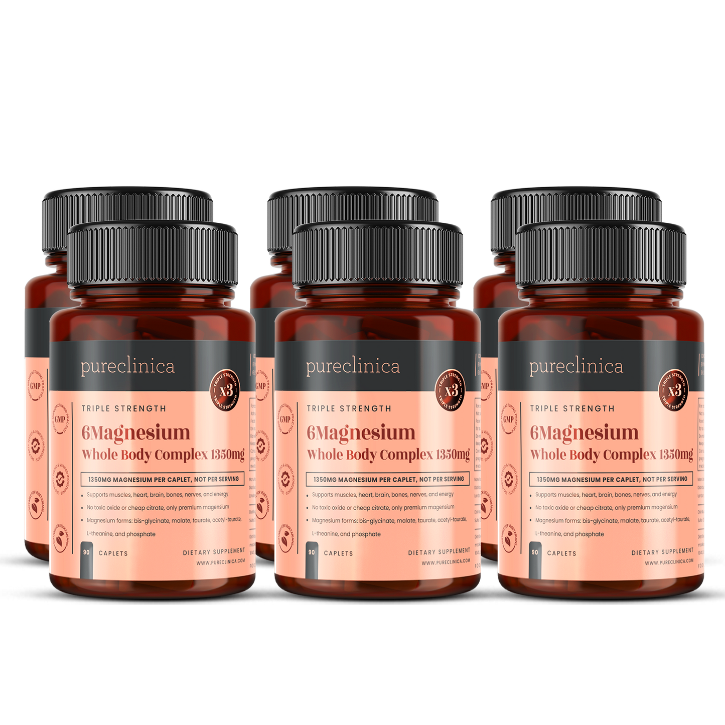 6Magnesium  Whole Body Complex 1350mg
