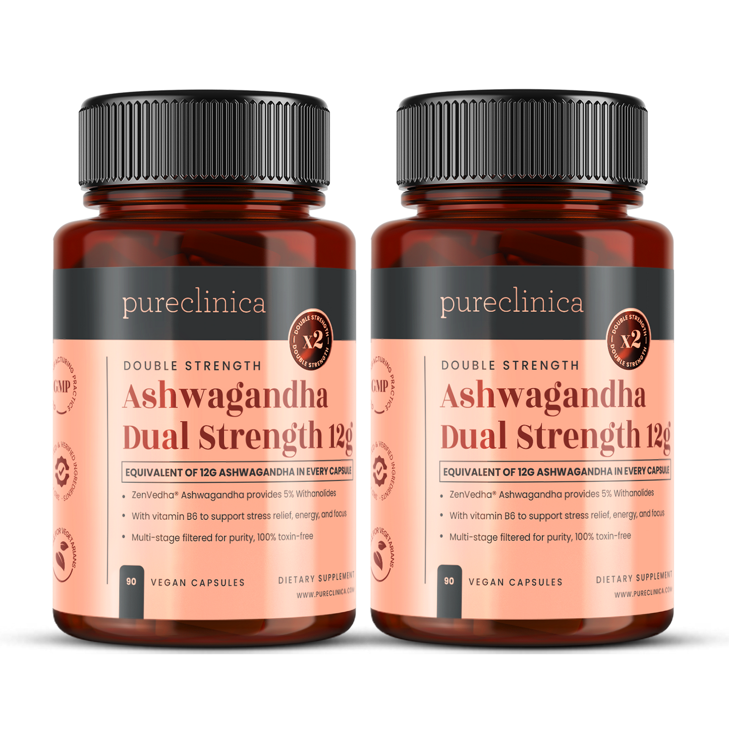 Ashwagandha (ZenVedha®) Dual Strength 12g