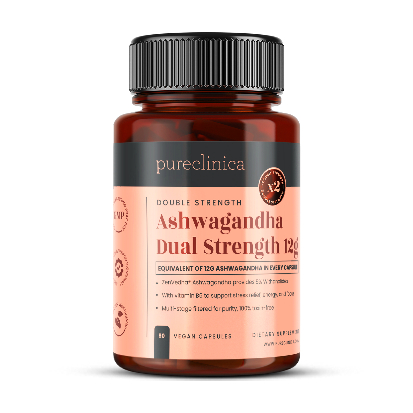 Ashwagandha (ZenVedha®) Dual Strength 12g