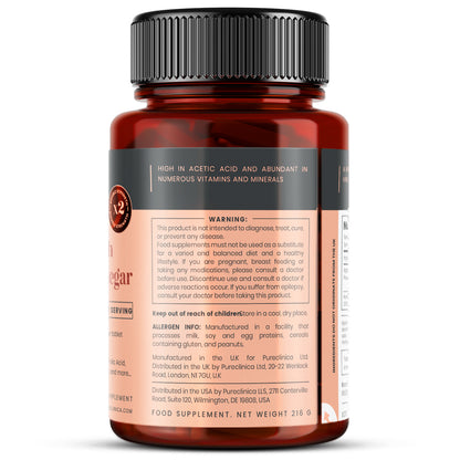 Double Strength Apple Cider Vinegar 1000mg x 180 Tablets