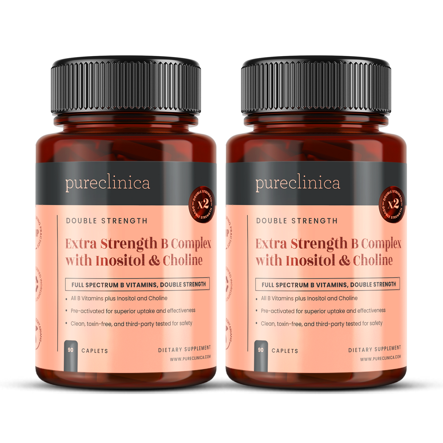 Extra Strength B Complex with Inositol & Choline