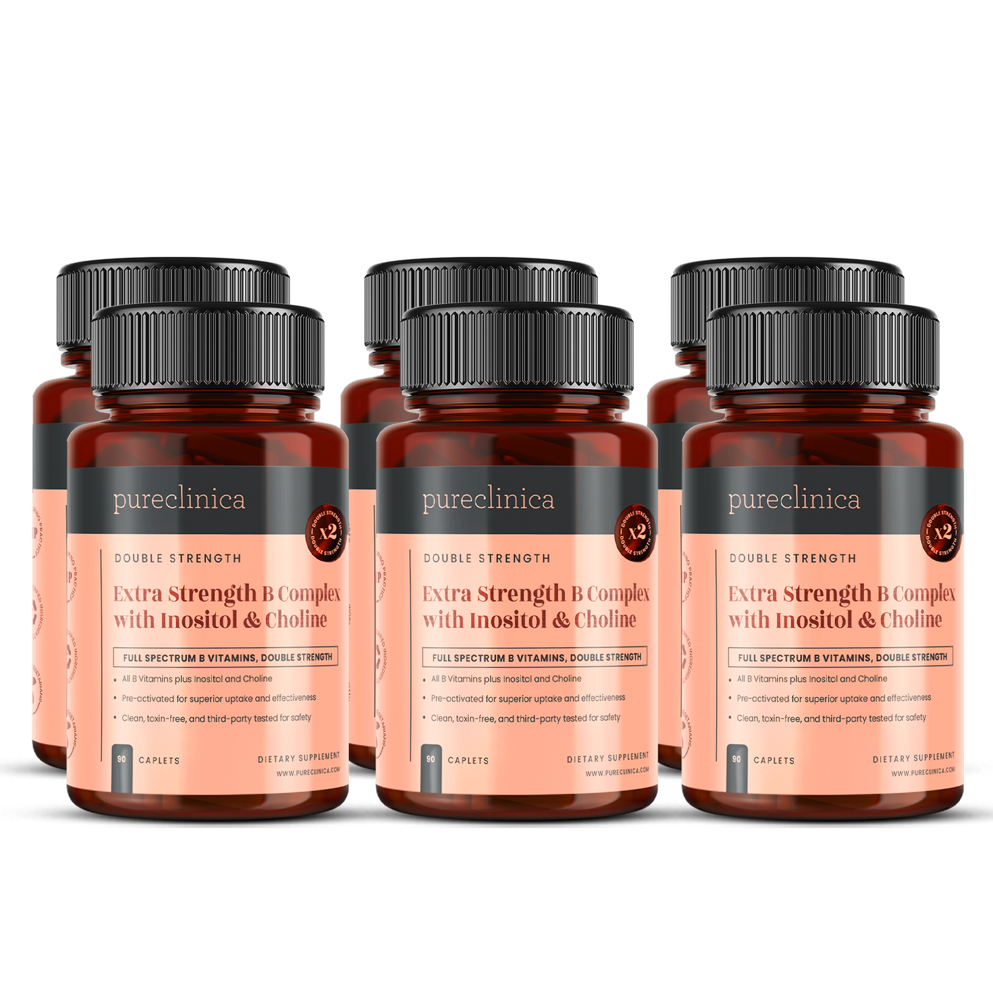 Extra Strength B Complex with Inositol & Choline