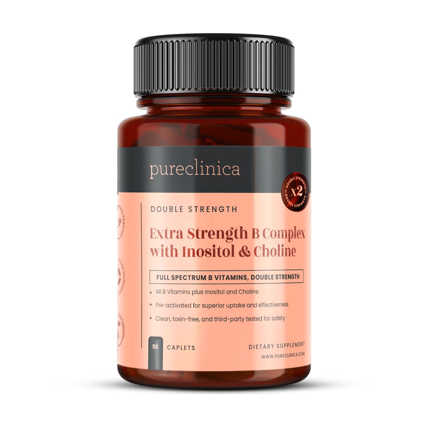 Extra Strength B Complex with Inositol & Choline