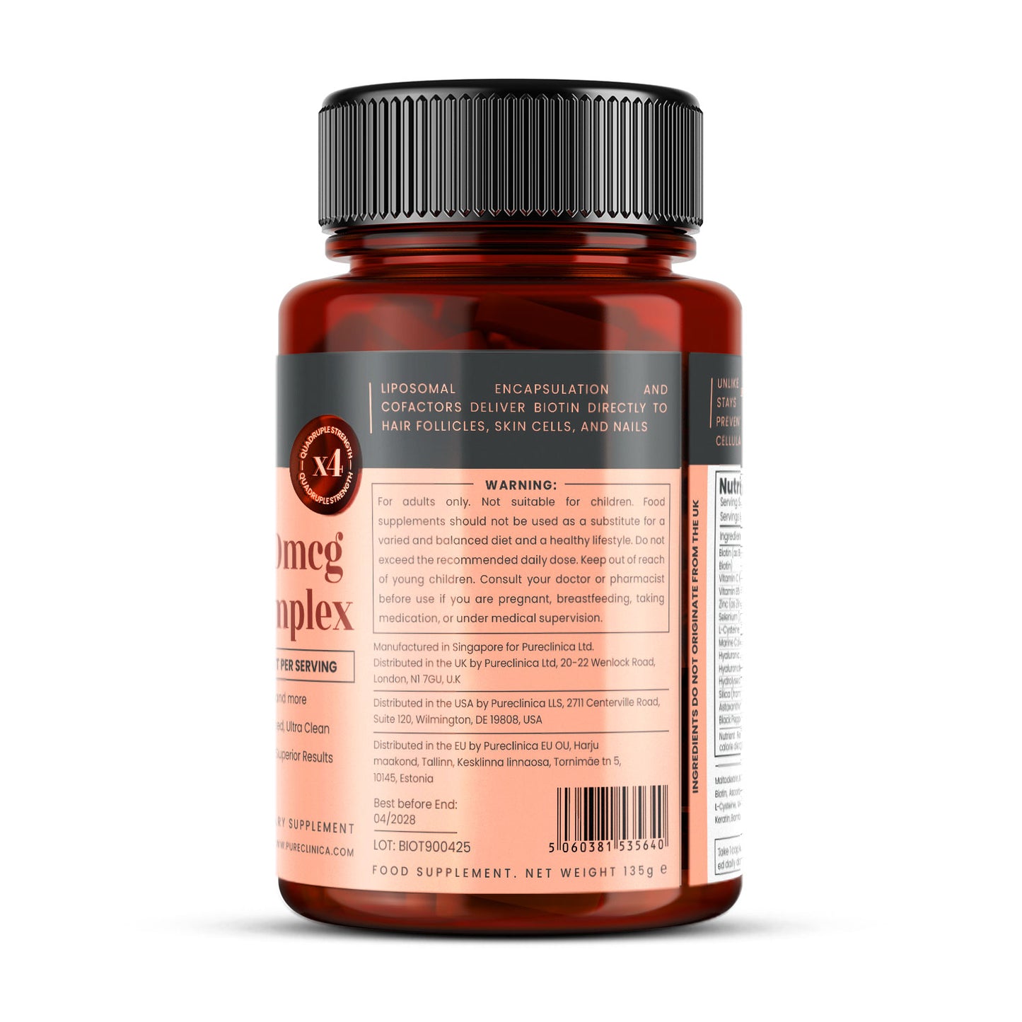 Biotin 40,000mcg Complex