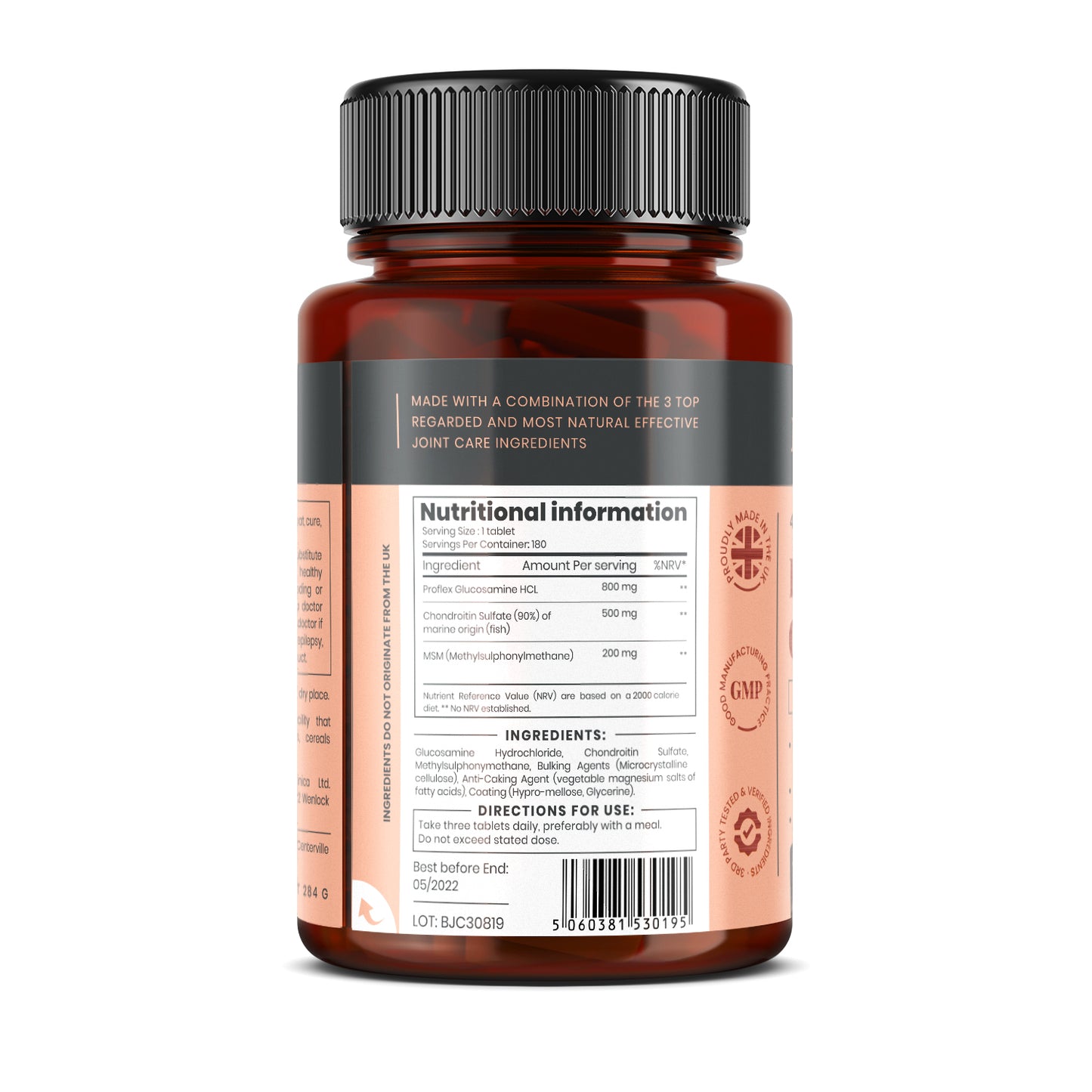 Bio-Joint™ Care 1500mg Glucosamine x 180 tablets