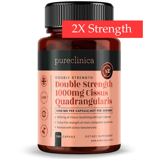 Double Strength Cissus Quadrangularis 1000mg x 180 capsules