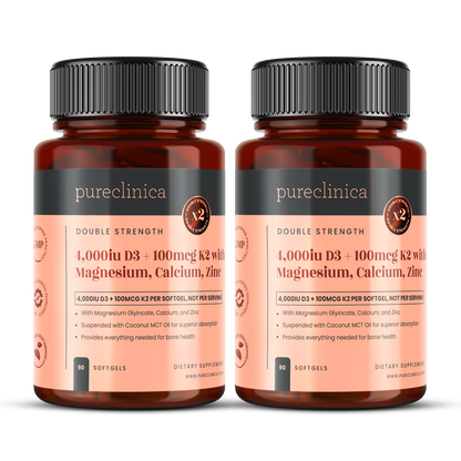 Vitamin D3 + K2 with Magnesium, Zinc, and Calcium