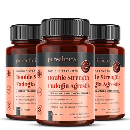 Double Strength Fadogia Agrestis 2500mg x 180 capsules