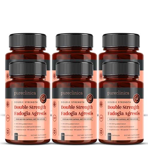 Double Strength Fadogia Agrestis 2500mg x 180 capsules