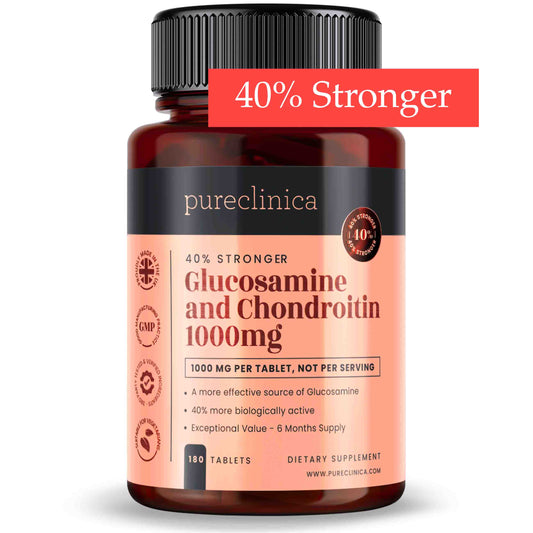 Glucosamine and Chondroitin 1000mg x 180 tablets