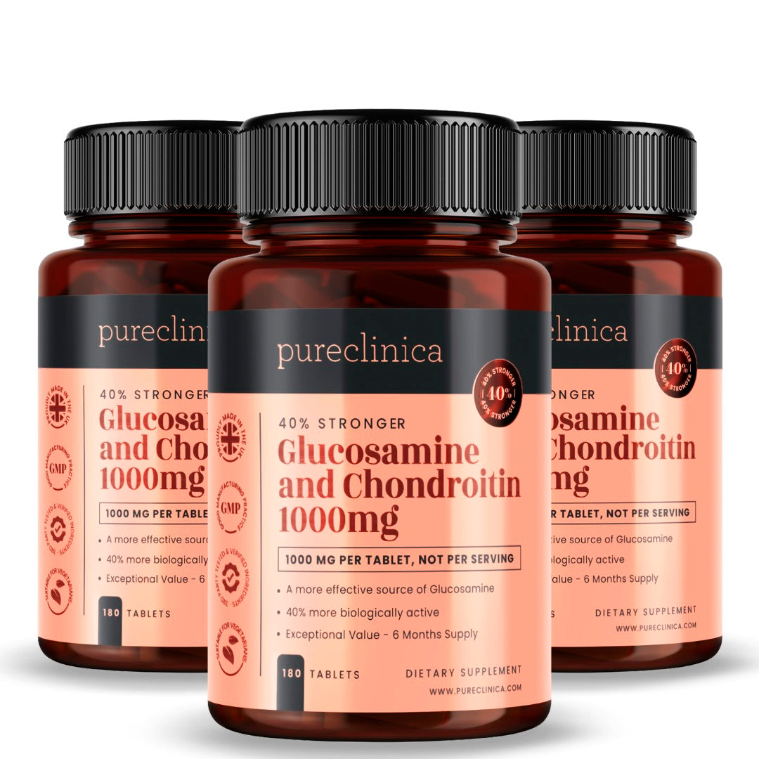 Glucosamine and Chondroitin 1000mg x 180 tablets