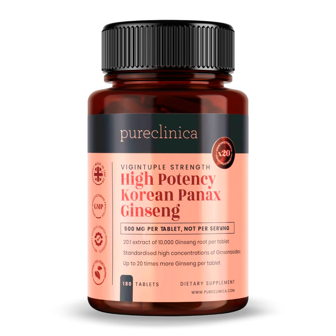 Ginseng (Korean Panax) - 10,000mg x 180 tablets