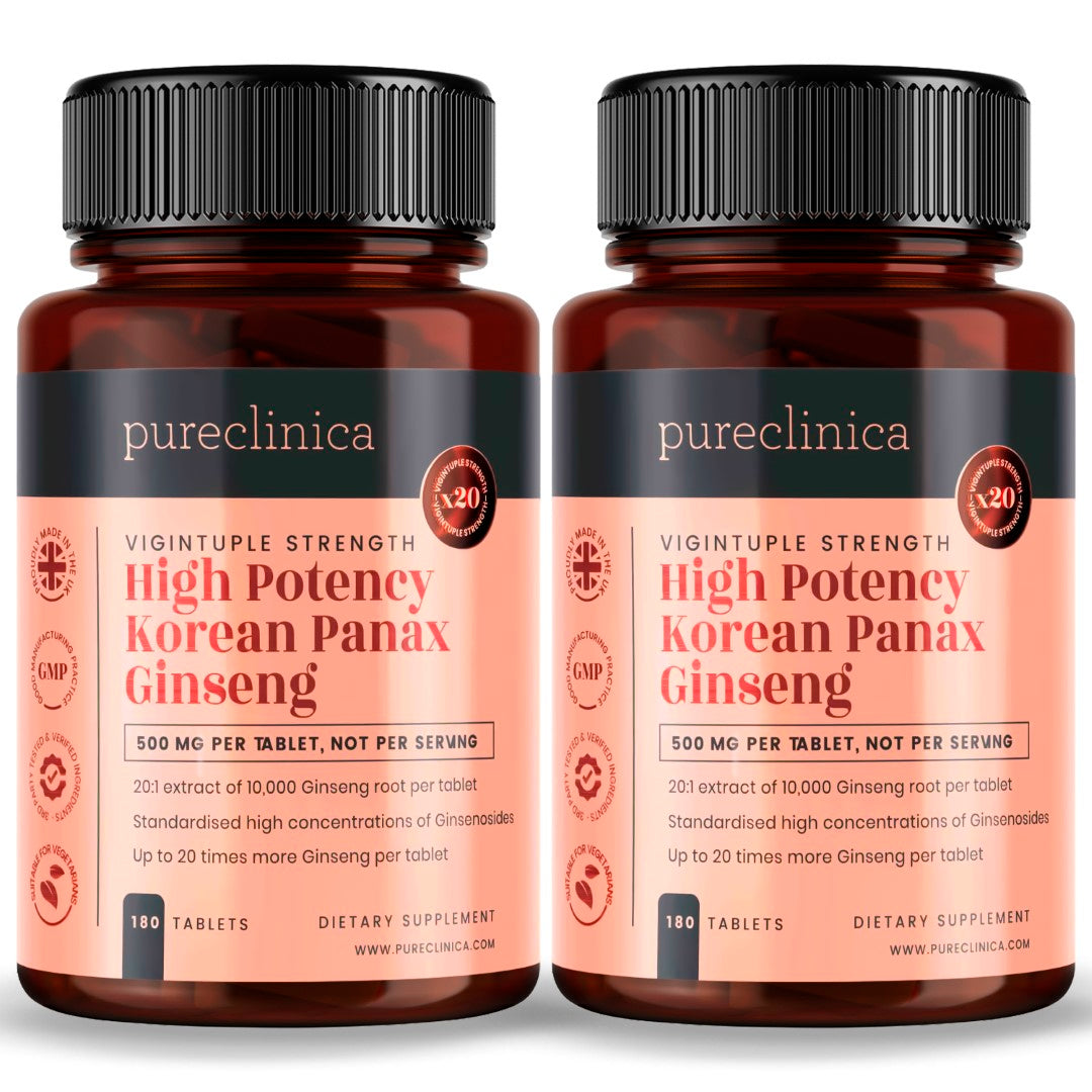 Ginseng (Korean Panax) - 10,000mg x 180 tablets