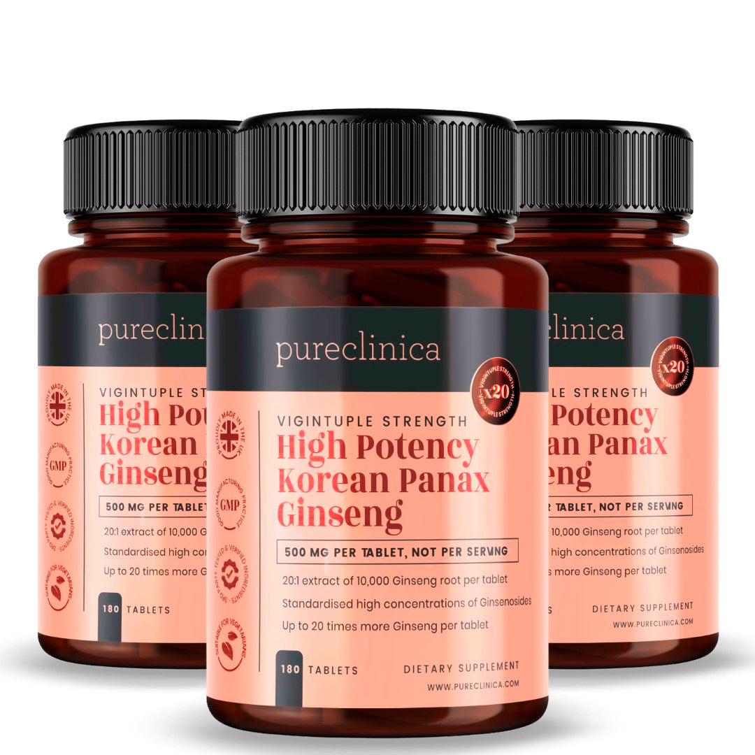 Ginseng (Korean Panax) - 10,000mg x 180 tablets