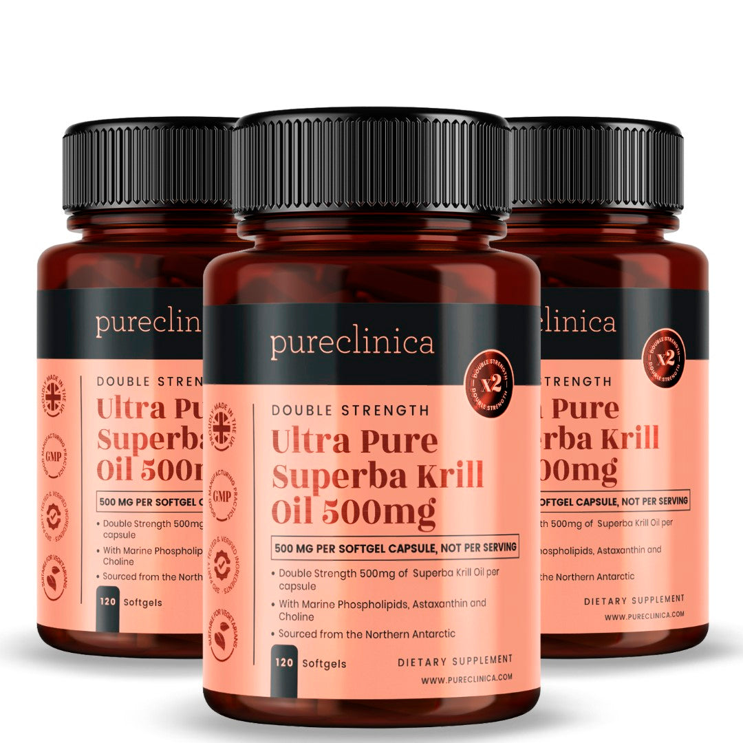 Ultra Pure Krill Oil 500mg x 120 capsules