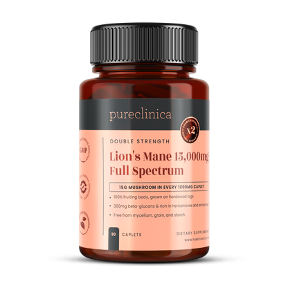 Lion's Mane 15,000mg, Full Spectrum Mushroom Extract