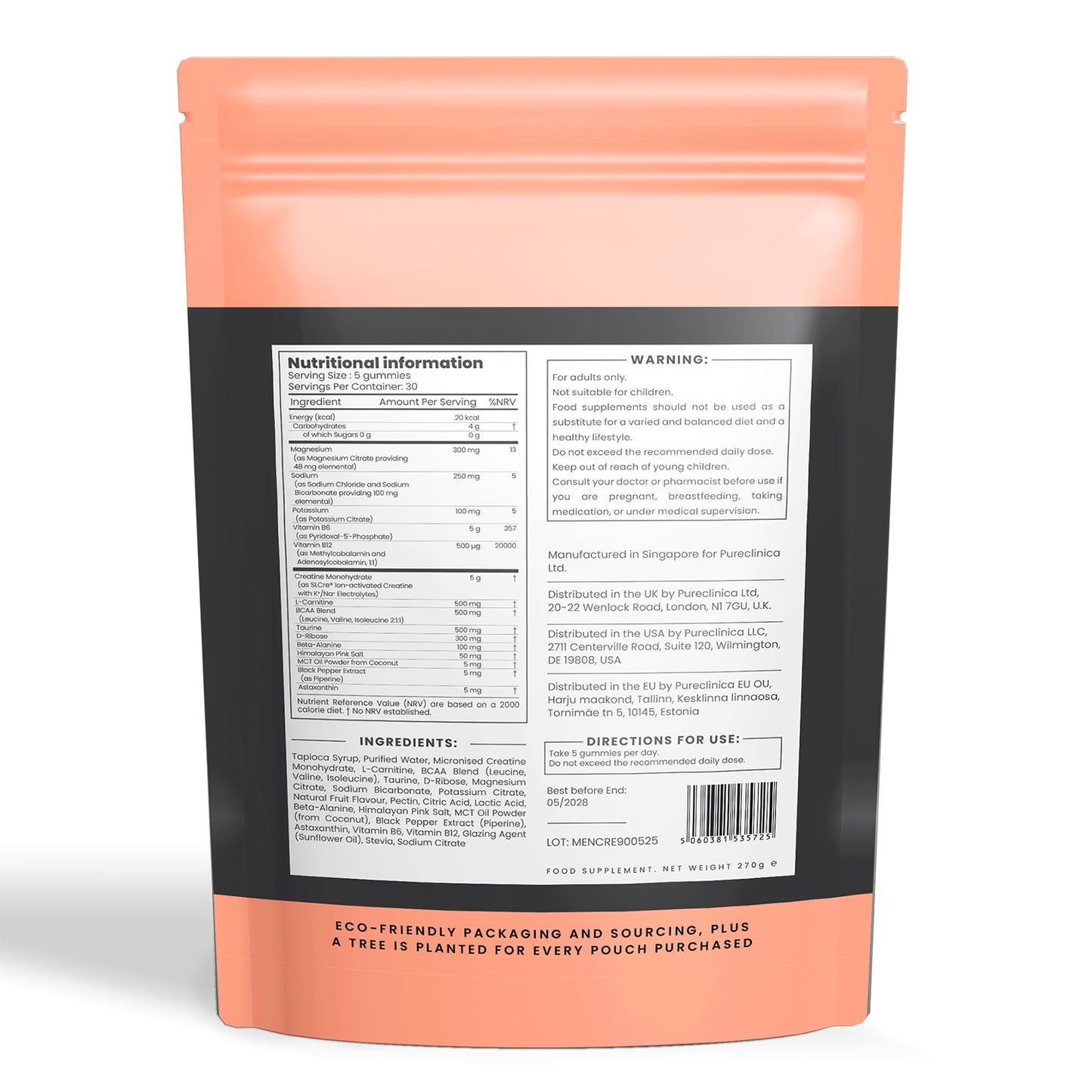 SLCRE® Male - Ion-Activated Creatine Gummies