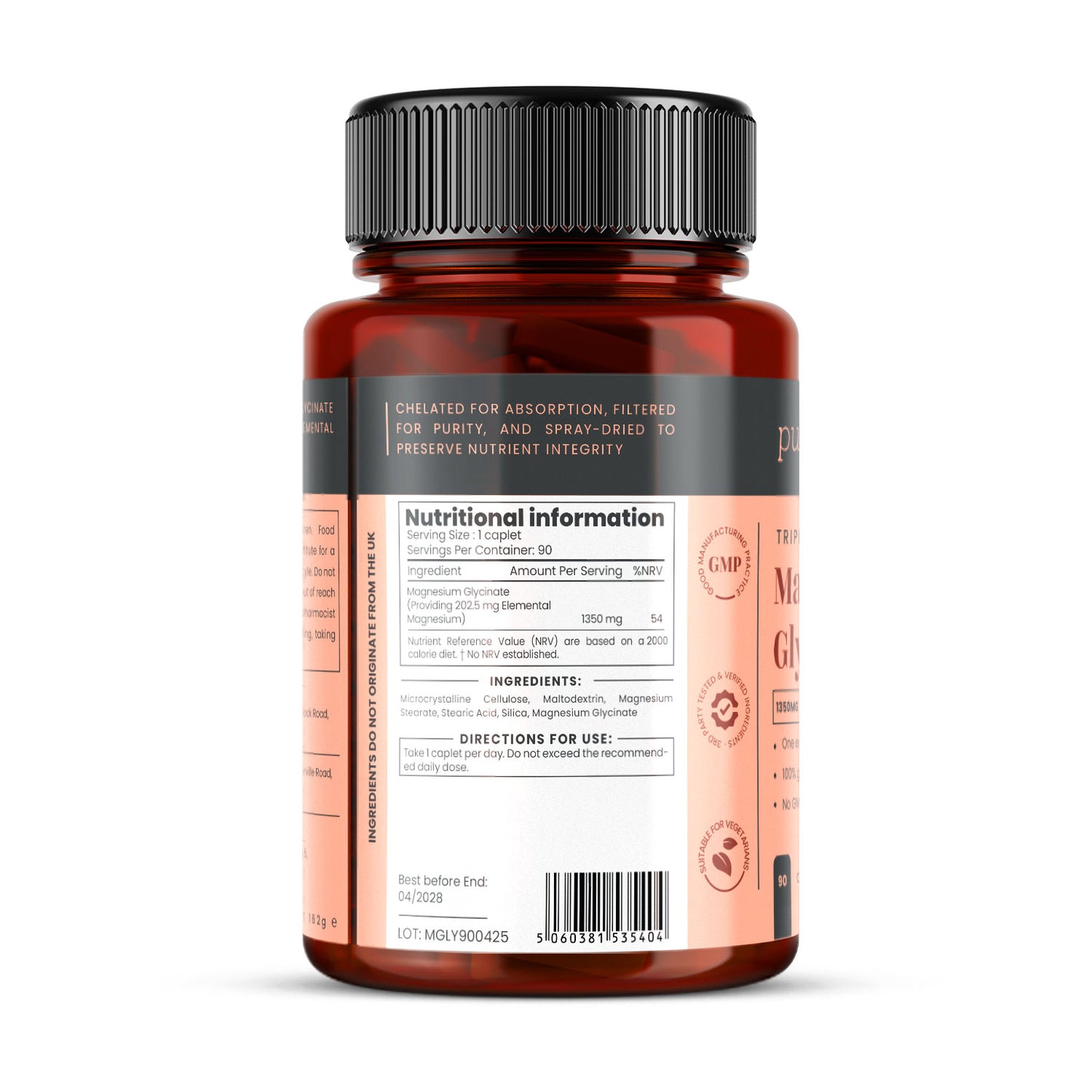 Magnesium Glycinate 1350mg