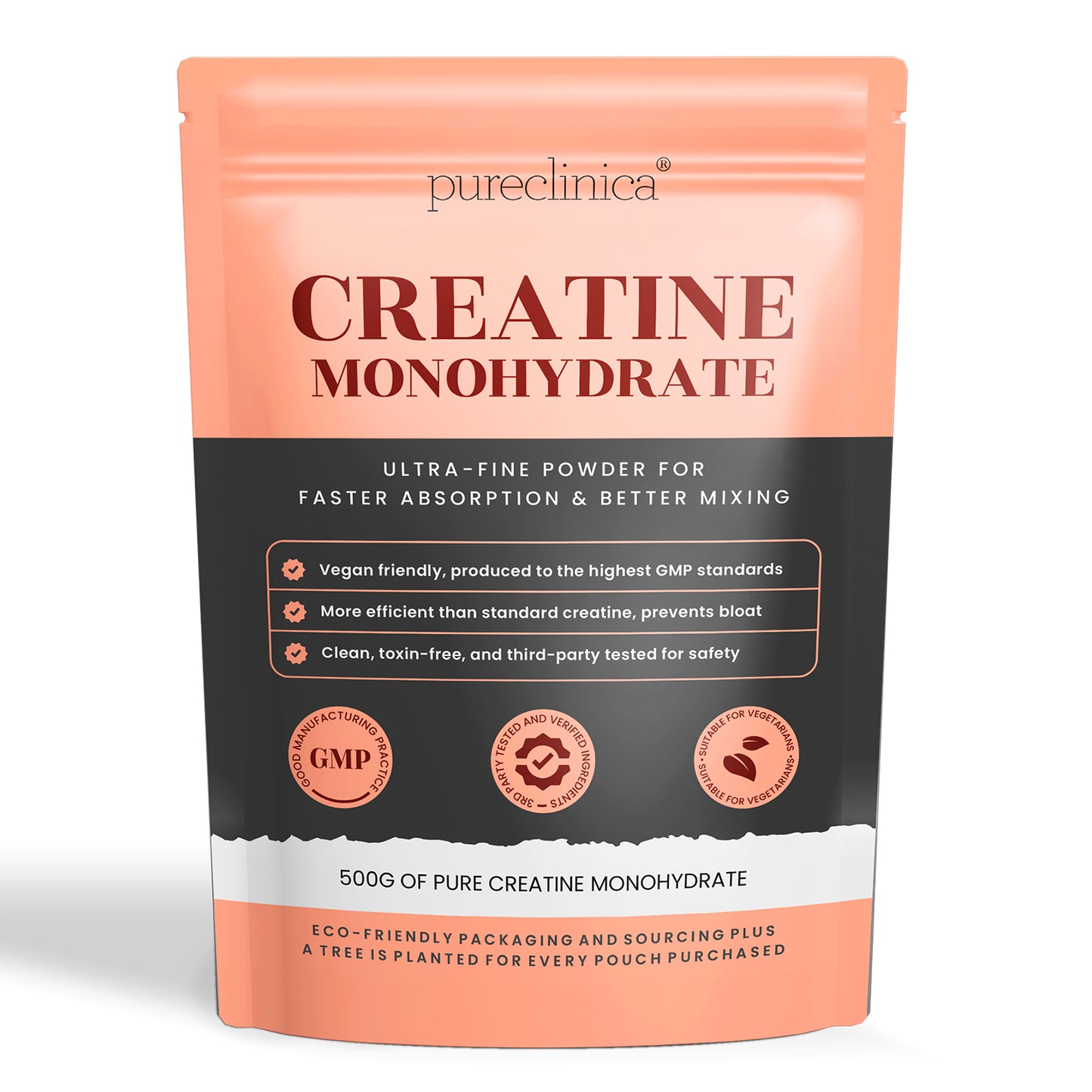 Creatine Monohydrate Powder 500g