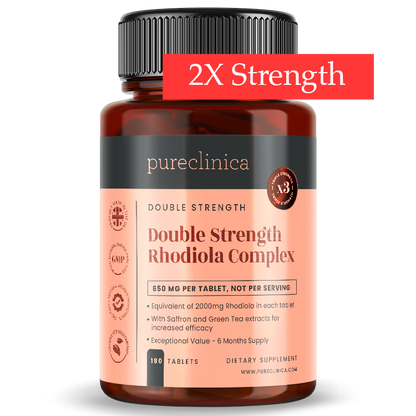 Double Strength Rhodiola Complex - 2000mg x 90 tablets