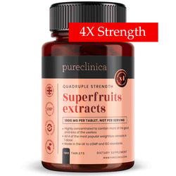 Superfruits - Garcinia Cambogia, Green Coffee Bean, Rapsberry Ketones, and African Mango in one x 180 tablets