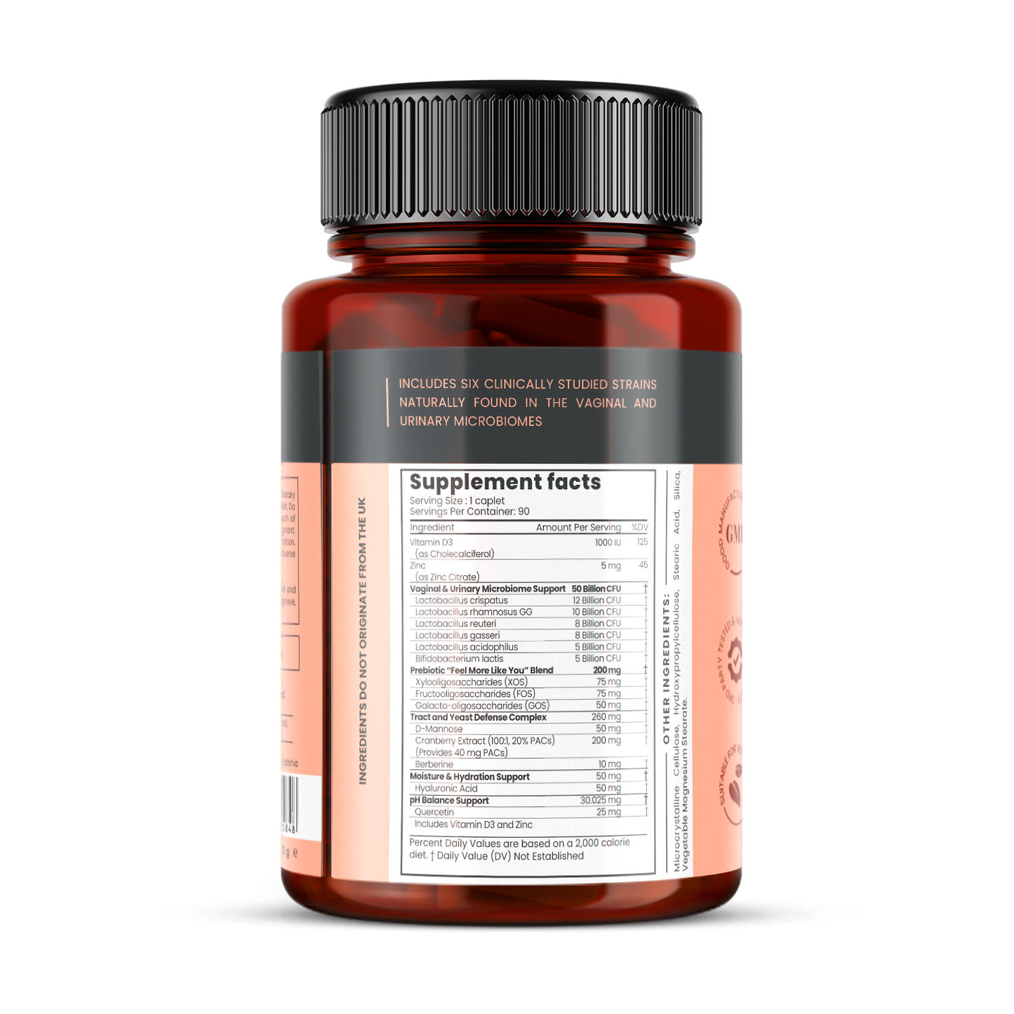 Veev Intimate Flora Pre + Probiotic 50 Billion CFUs x 90 Caplets