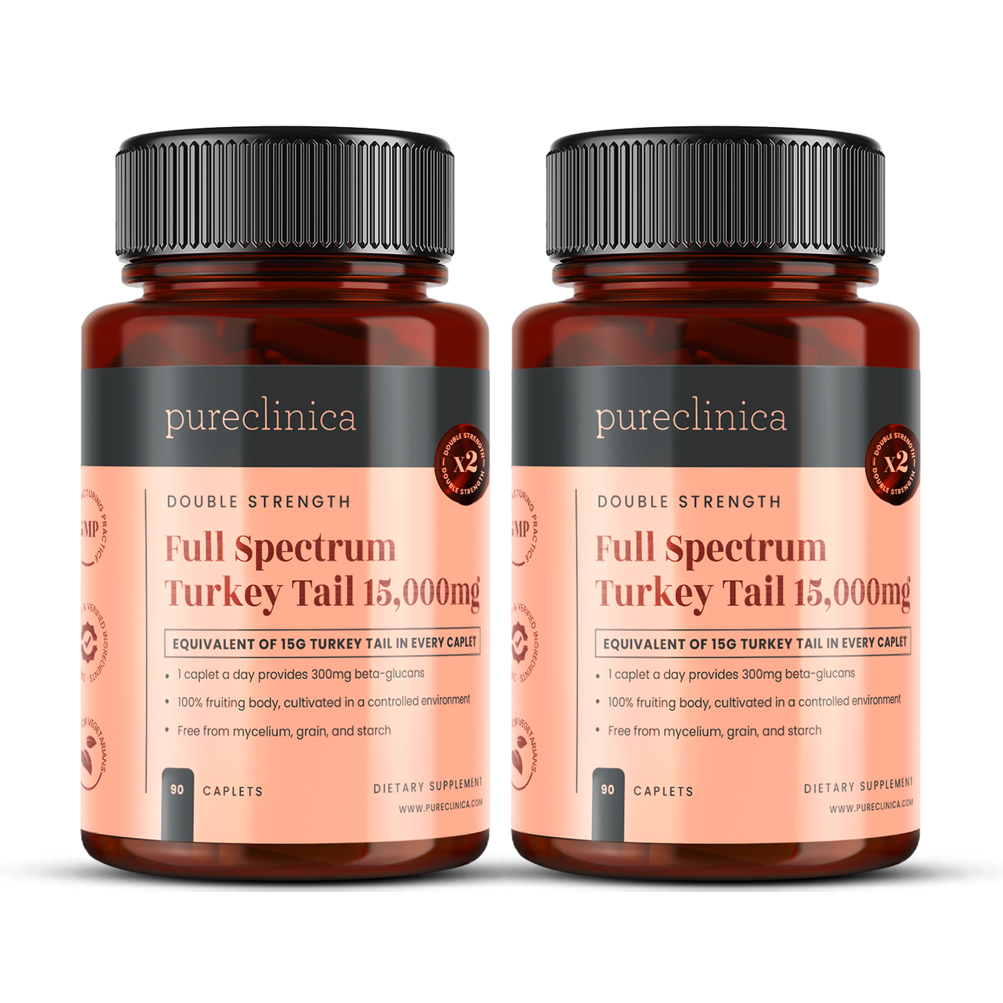 Turkey Tail Mushroom, 15,000mg Full Spectrum