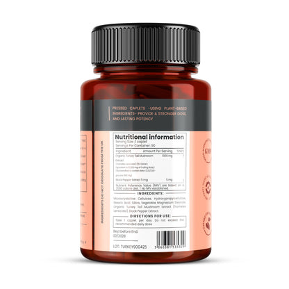 Turkey Tail Mushroom, 15,000mg Full Spectrum