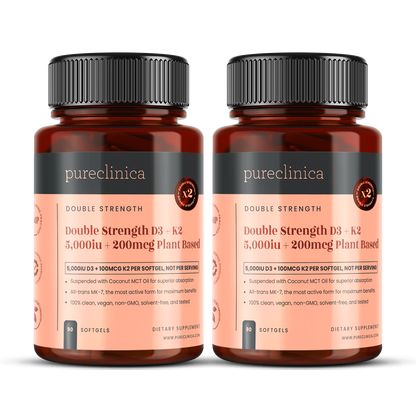 Vitamin D3 + K2 (5,000IU + 200mcg)