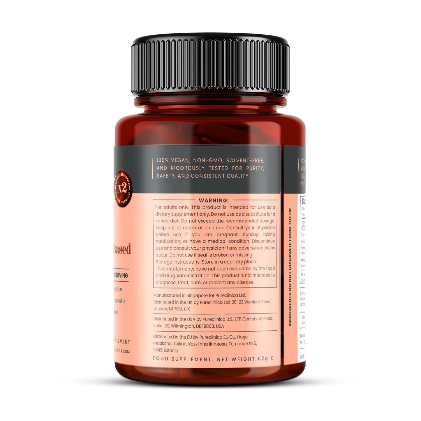 Vitamin D3 + K2 (5,000IU + 200mcg)