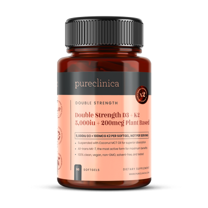 Vitamin D3 + K2 (5,000IU + 200mcg)