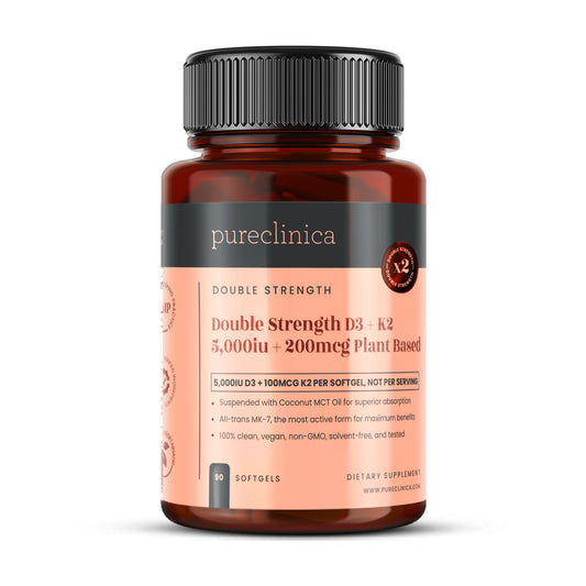 Vitamin D3 + K2 (5,000IU + 200mcg)