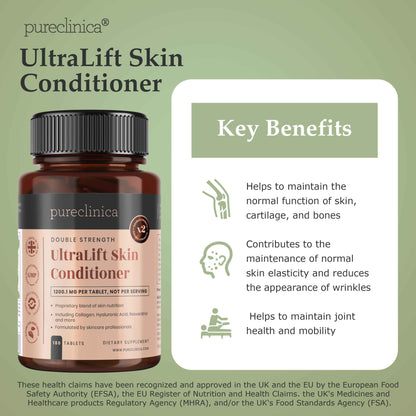 UltraLift Skin Conditioning tablets 180 x 1500mg - anti-ageing skincare from within