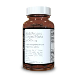 Gingko Biloba 30,000mg High Potency - 90 Tablets