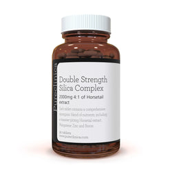 Double Strength Silica Complex - 2000mg Tablets with Zinc, Boron - 90 Tablets