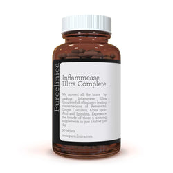 Anti-Inflammatory Supplement - 90 Tablets - Curcumin, Resveratrol, Ginger, ALA, Spirulina
