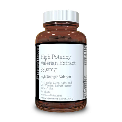 High Potency Valerian Extract 5392mg - Natural Sleep Aid Supplement